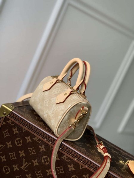 NEW LIMITED LOUIS VUITTON Nano Speedy M81508 Pink Monogram